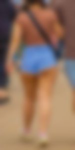 OC Asian showing cheeks w bf