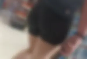 Two fitness girls  in black shorts and leggings in the supermarket [OC]
