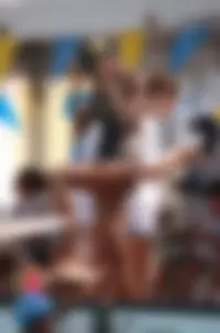 Group of teen and early 20's swimmers