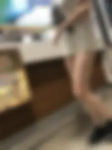 Sexy legs and booty in mini shorts closeups