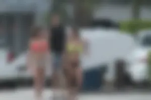 Florida beach and bikini girls