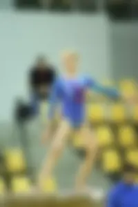 Candid gymnastics girls