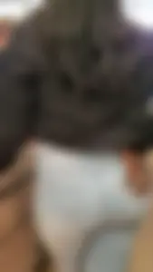 Ebony with nice ass in jeans (OC)