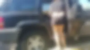 Nice legs in the parking