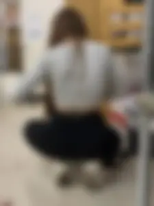 Redhead squatting and working part 20 (OC)