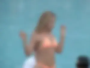 Beach voyeur girls in bikinis, thongs and topless