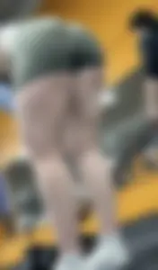 Blonde PAWG at the Gym (Not OC)