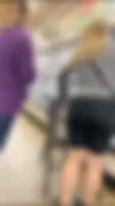 Blonde Mum In Leggings OC
