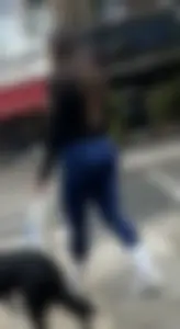 Perfect shape ass on fine gym chick