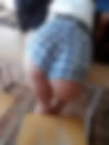 College Teen JB Bending Over Desk Candid