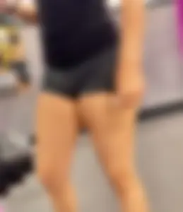 Thick thighs are busting out the shorts