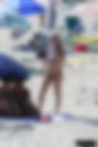 Bunch of sexy ladies on a nude beach