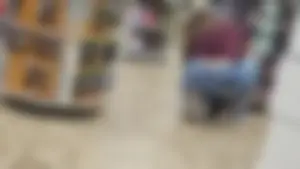 Dollar Tree Latina Milf whale tail vpl