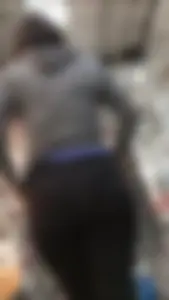 Juicy thick milf booty at costco