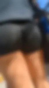 My fav college slut and her biker shorts wedgies #1