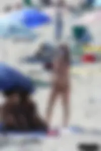 Bunch of sexy ladies on a nude beach