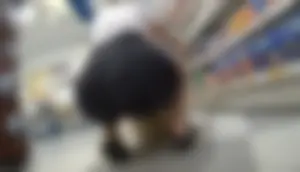 Pawg Squatting in bikers / NOT OC