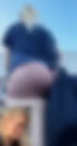 Amazing fit ass blonde