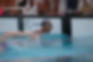 Group of teen and early 20's swimmers