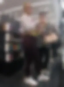 Candid teens in tight clothes creepshots in stores