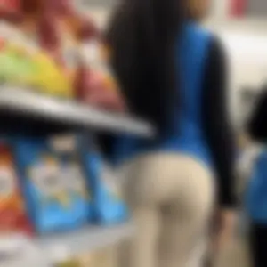 Worker vs customer black booties