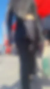 Petite Latina with sexy figure and cute face in black leggings [oc]