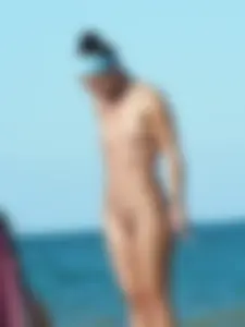 Nude beach and topless girls