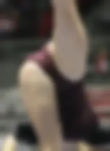 Candid gymnasts