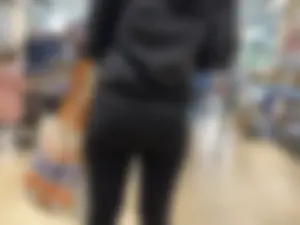 SEXY Girl BENDING in HOT positions + Thong See Thru Leggings
