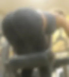 Blonde Working Out With A Big Ass