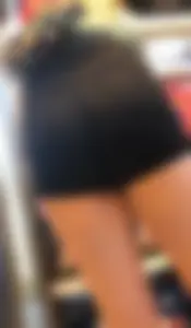 Spandex and short shorts on vacay
