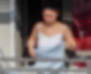 Hot milf next door hanging panties, showing pokies and wearing underwear