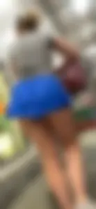 Loose Blue Shorts