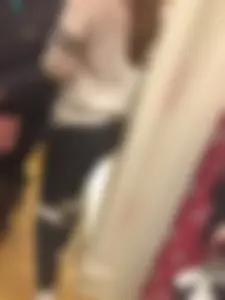 Booty in Black Yoga Pants Closeups