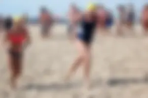 Bunch of sexy lifeguard tournament girls from 2013