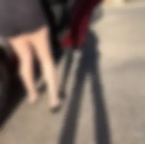 Pawg cheeks hanging out in black romper