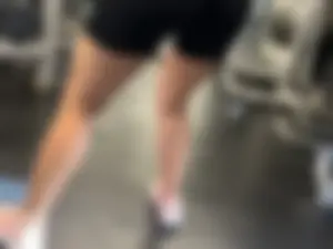Anyone for tricep training with brunette?