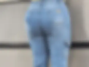 Out In The Wild 15( Latina in jeans with a donk)