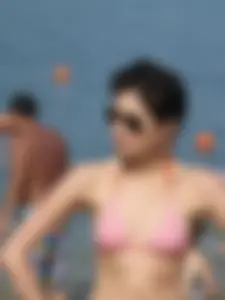 Asian girls in bikinis