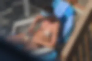 Creepshots of a neighbor milf in a bikini while sunbathing