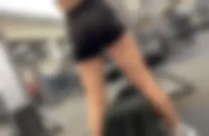 College girls at the gym