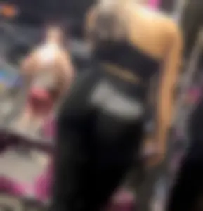 Stupid Thick Ass Latina at Gym