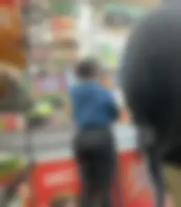 Big booty Latina in neighborhood store (oc)