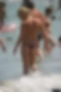 Sexy candid topless and nude beach girls