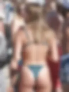 Beach and bikini candid girls