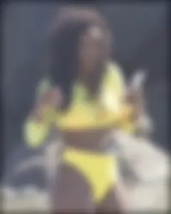 2 amazing candid black girls at the beach in thong bikinis with perfect asses