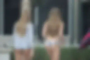 Candid Florida babes at Deerfield Beach in the winter