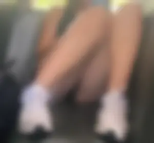 Hot creepshot of a teen in shorts