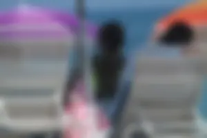 Sexy Florida beach bikini girls, some topless