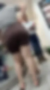 Vpl giant ass in spandex, literally giant